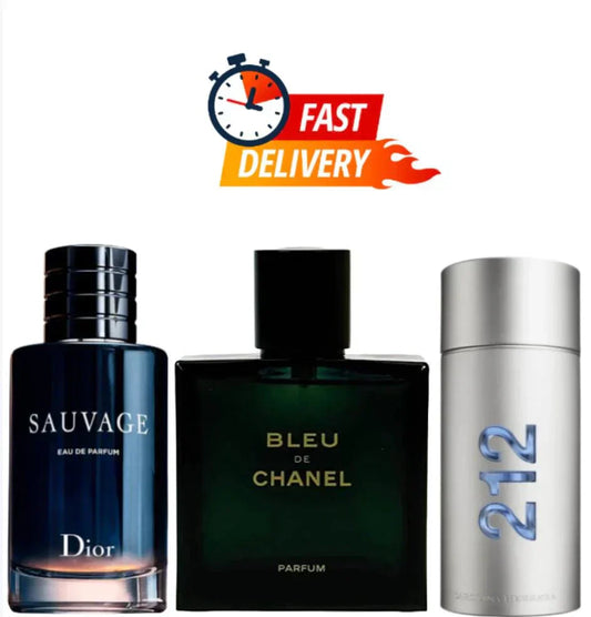 212 MAN NYC SAUVAGE BLEU DE CHANEL